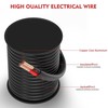 14 Gauge 2 Conductor Electrical Wire, 14 AWG 2.08mm 14AWG-30FT, Red&Black gallery