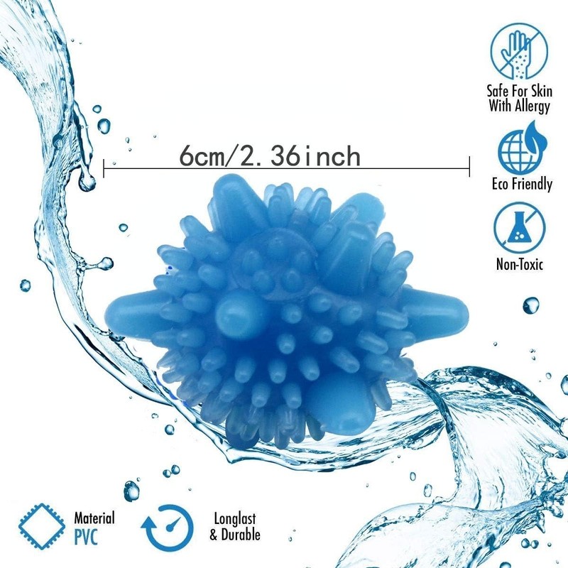 Brightly Colored Reusable Laundry Balls - Efficient 15 Pack for Machine Wash gallery