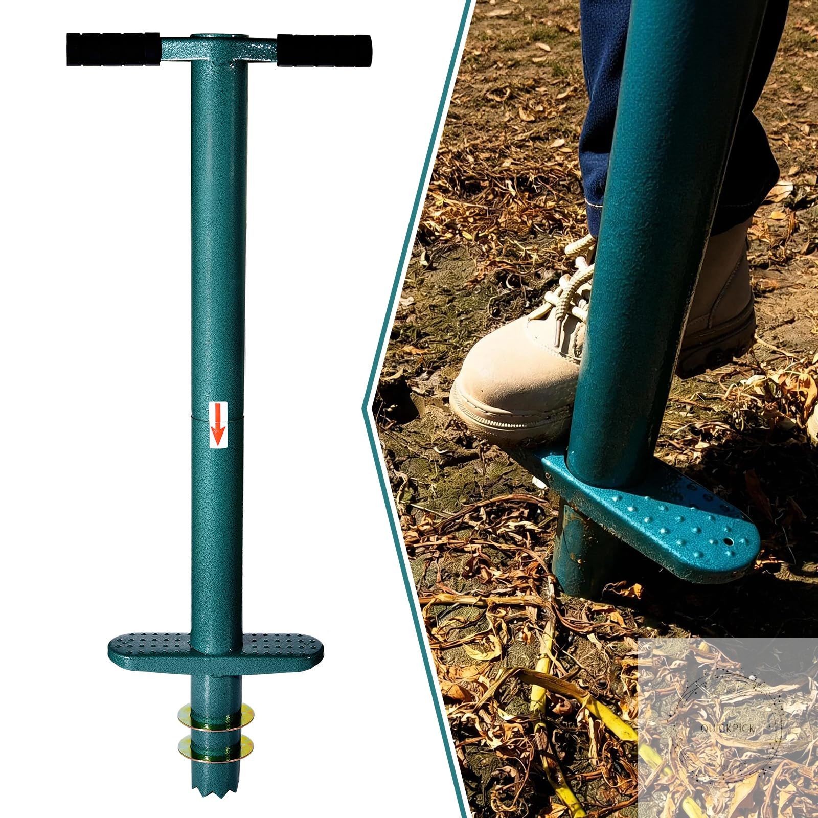 Sod Plugger Bulb Planter Planting Tool, Easy to Assemble Garden Trasnplanter gallery