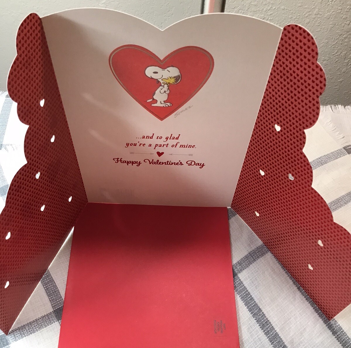 SOMEONE SPECIAL Hallmark Happy Valentine’s Day Card SNOOPY Peanuts Family Friend gallery