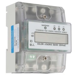 3 Phase Power Meter DTM024 Digital LCD Display Energy Meter Electric Kilowatt…