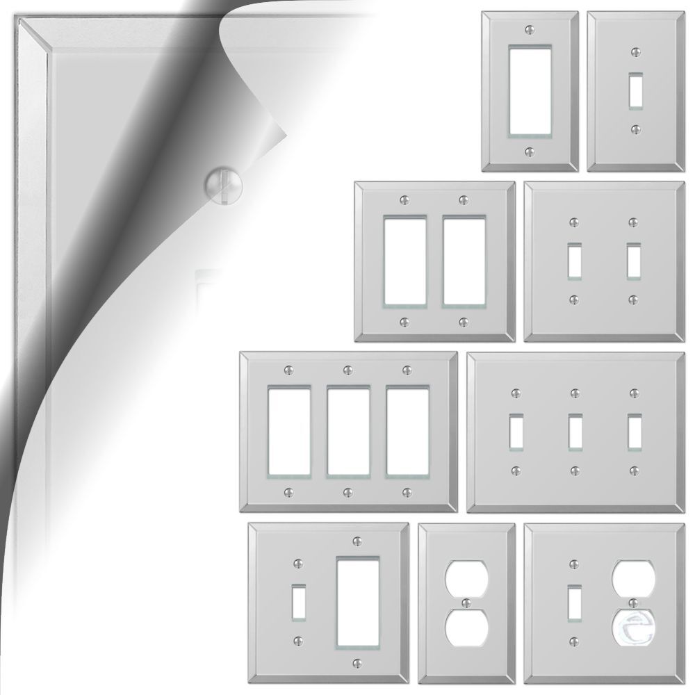 Mirror Switch Plate Acrylic Wallplate gallery