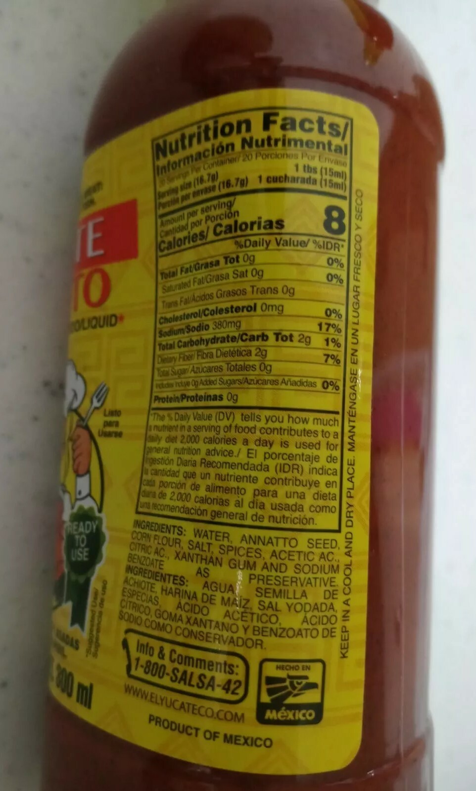 Liquid annatto_Achiote liquido. gallery