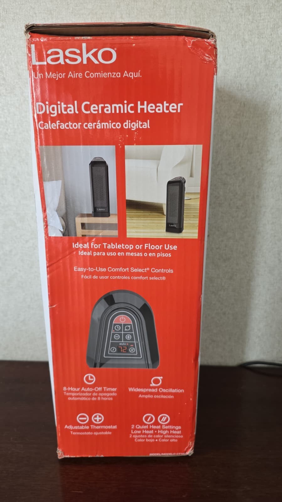 Lasko Digital Ceramic Tower Heater with Remote Control CT16670 gallery
