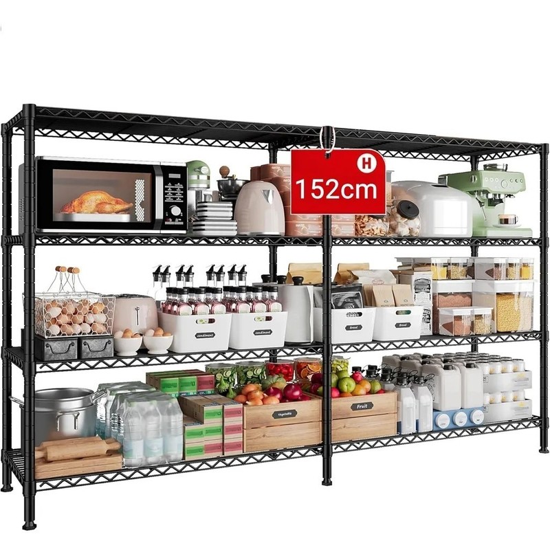 Heavy Duty Storage Shelves Durable Shelf, Rust Proof, Space Saving for All Rooms gallery