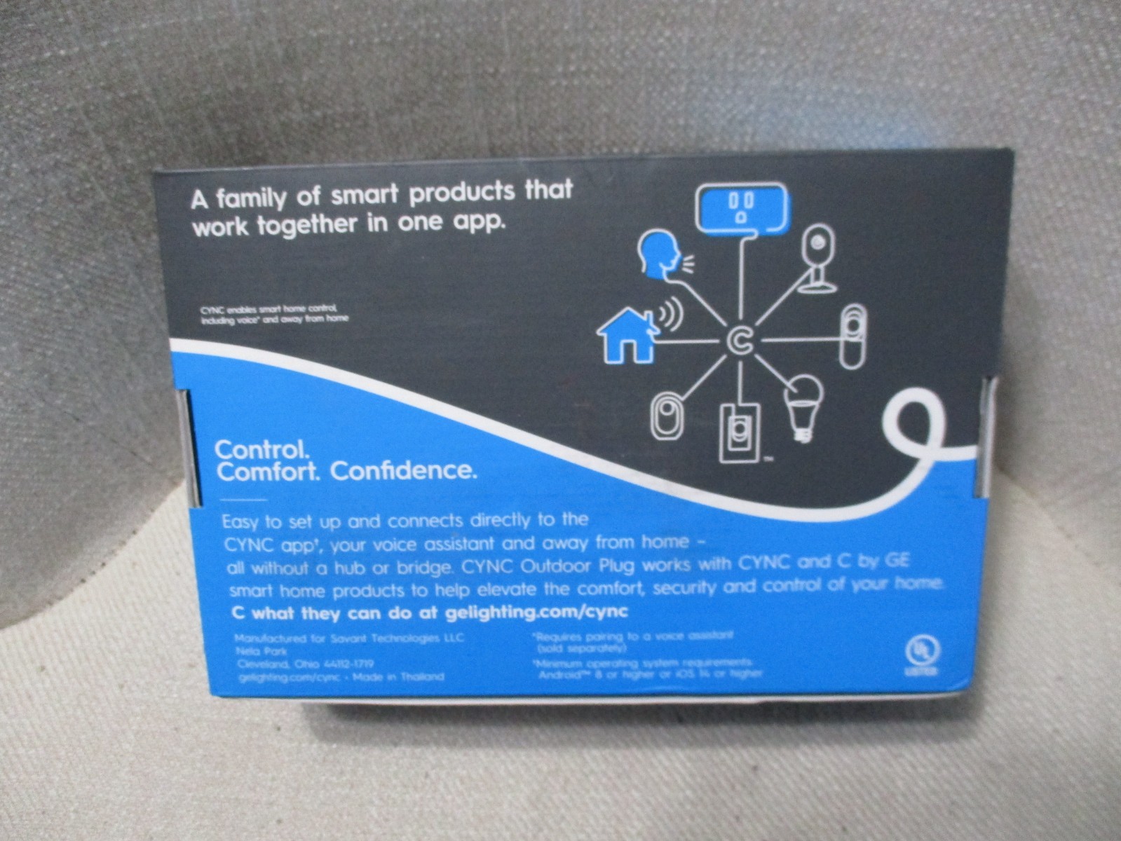 GE Cync Outdoor Smart Plug Bluetooth & Wi-Fi Works w/ Alexa & Google gallery