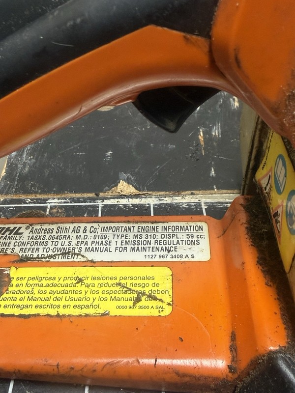 STIHL MS 310 Chainsaw gallery