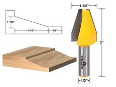 Bevel Vertical Raised Panel Router Bit – 1/2″ Shank – Yonico 12144