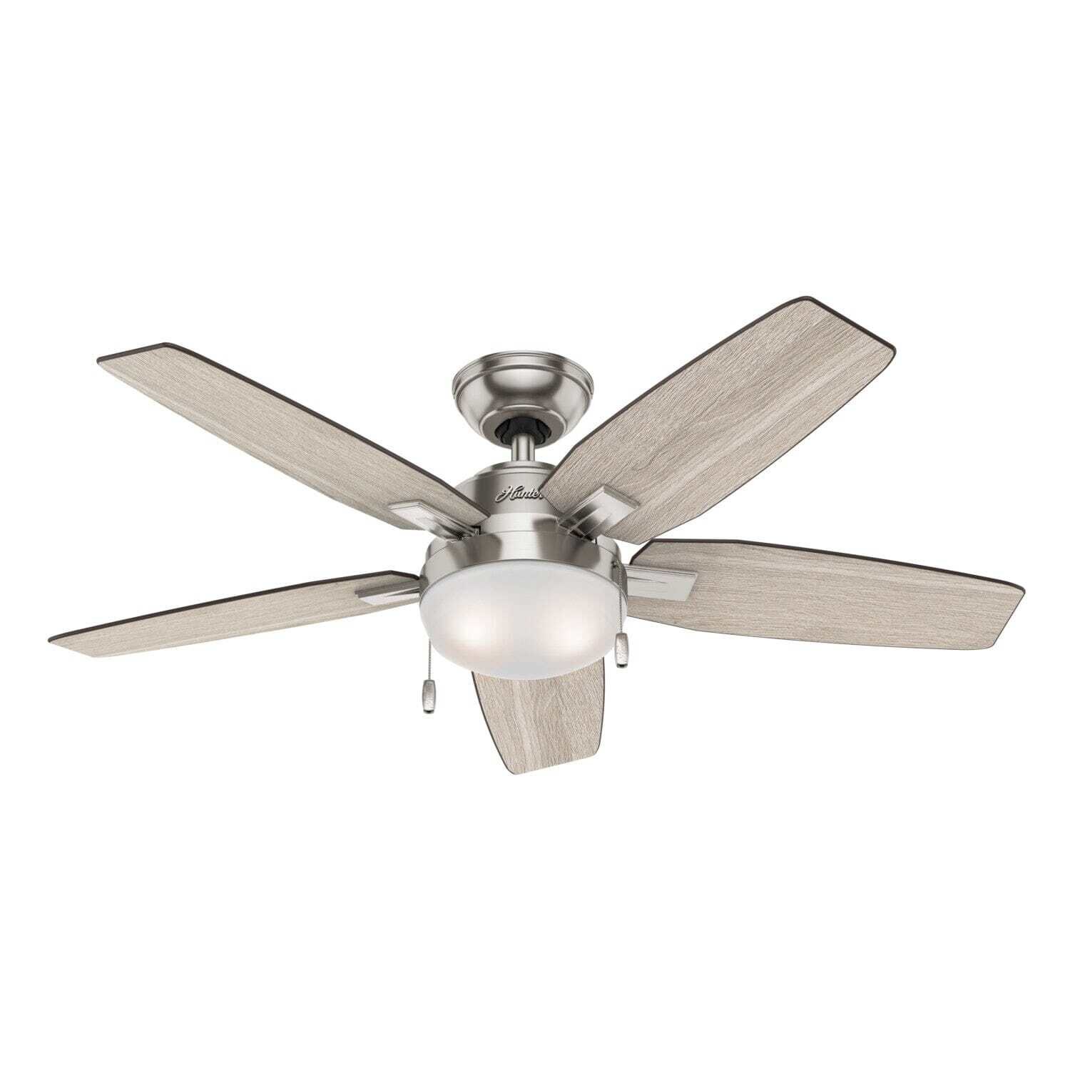 Hunter 46 inch Modern Ceiling Fan Antero with LED Light gallery
