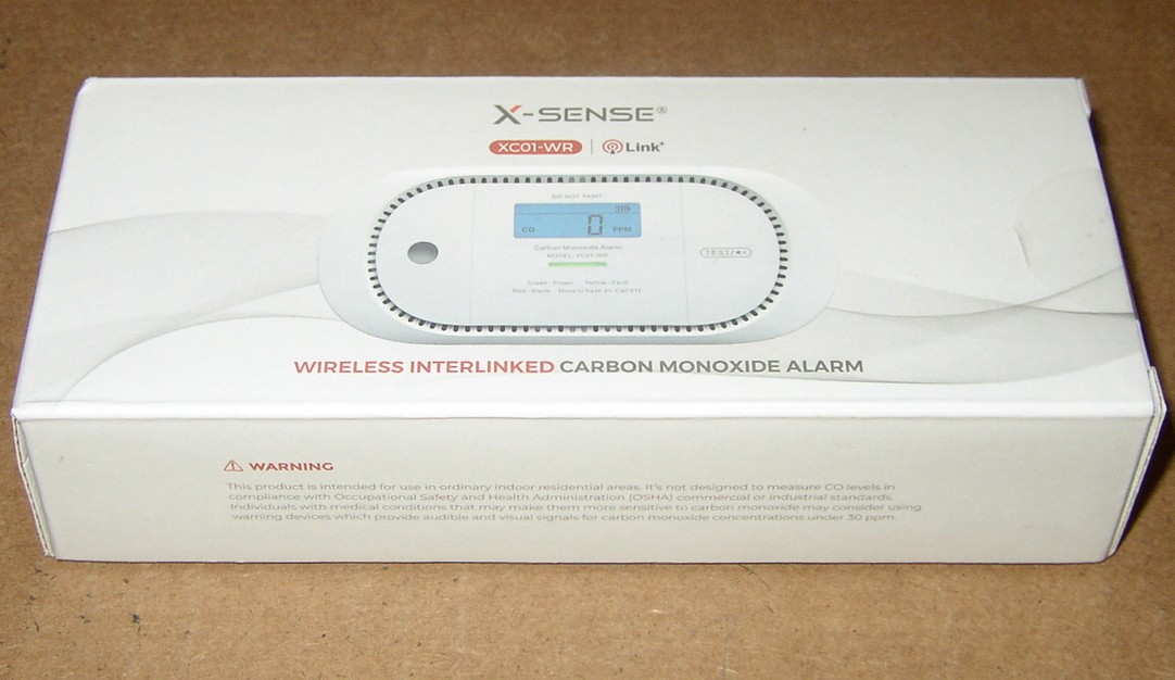 X-Sense XC01-WR Wireless Interconnected Carbon Monoxide Alarm Detector *New* gallery
