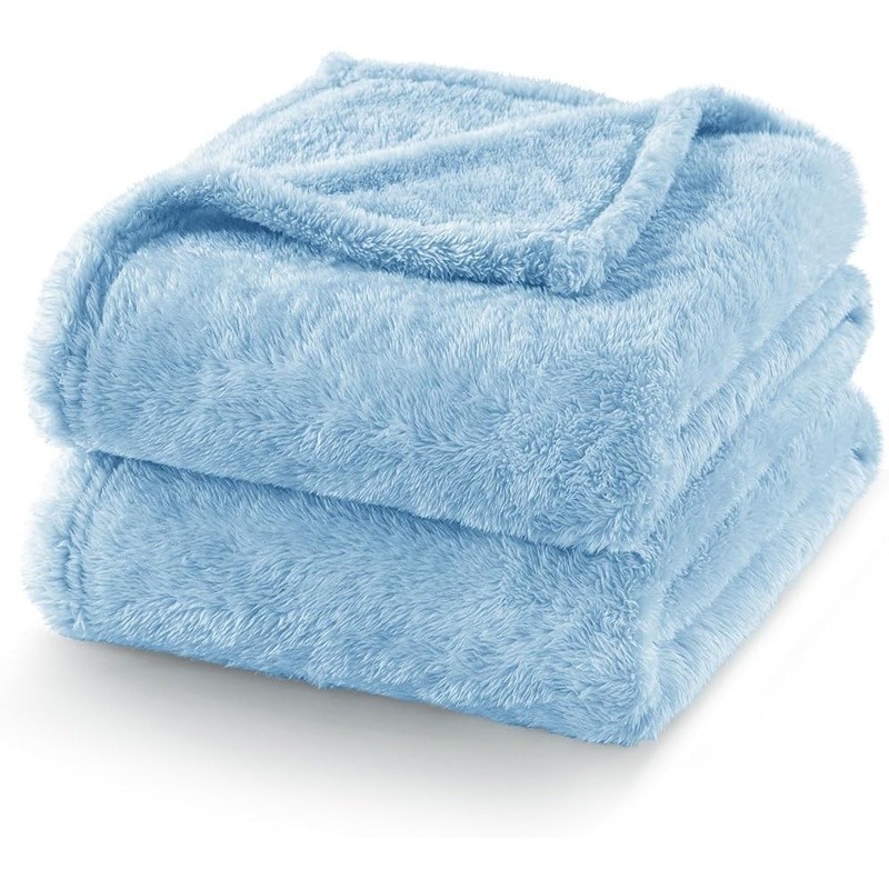 Soft Fleece Blanket Lightweight Warm All Season Cozy Home Decor Machine Washable gallery