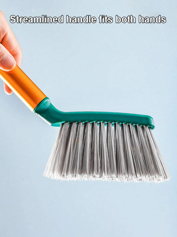 1 pc Mini Desktop Broom and Dustpan Set Soft Bristle Brush for Kitchen & Home gallery