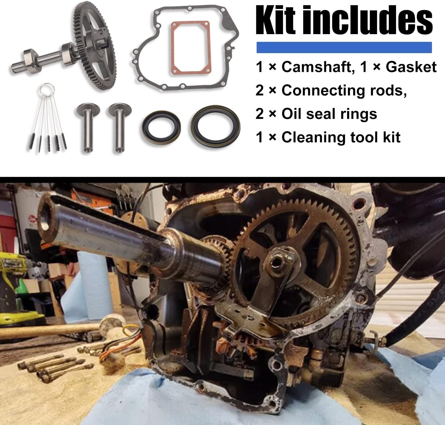84005207 793880 Camshaft Kit For Briggs And Stratton 84005207 793880 793583 Kit gallery