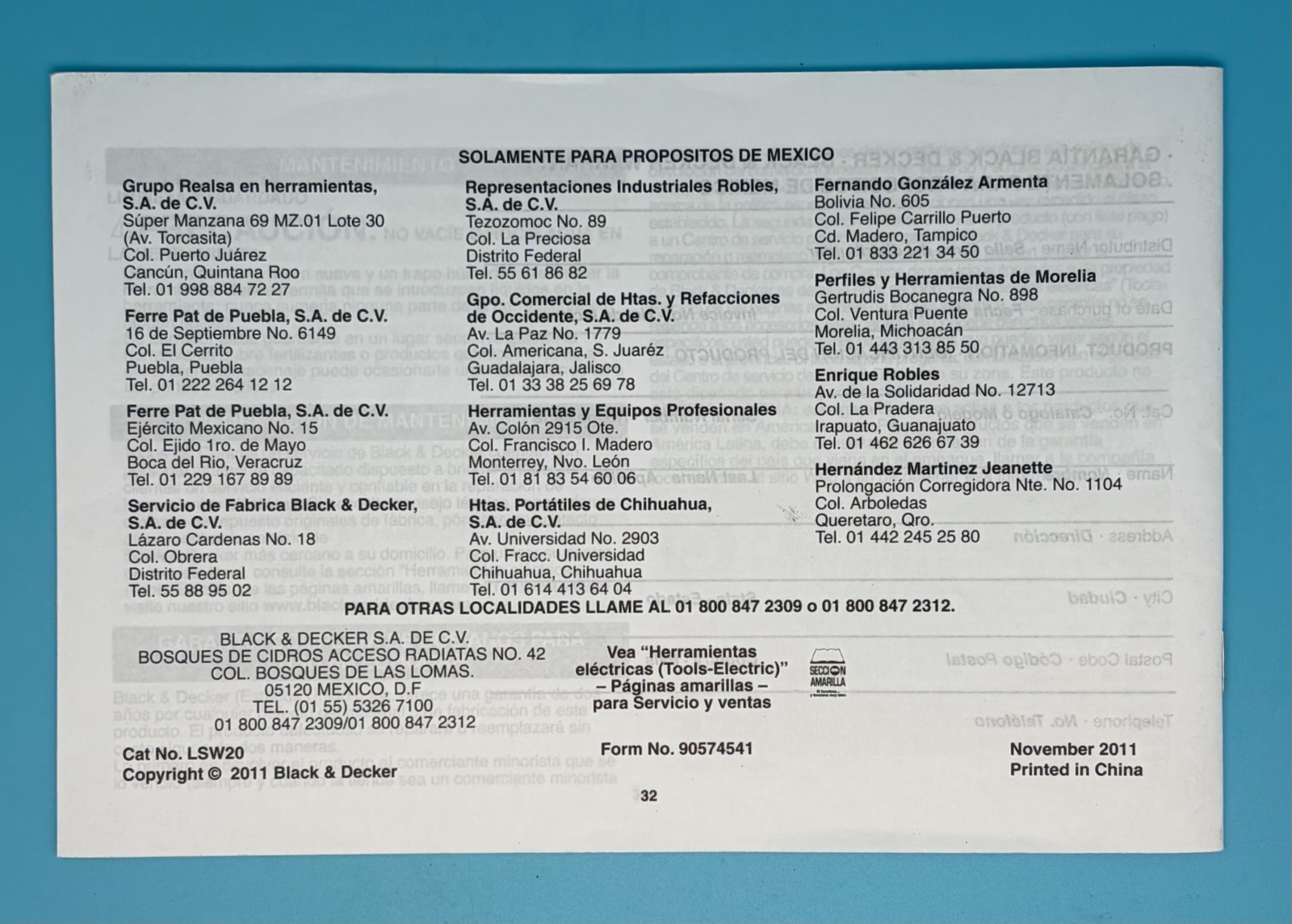Black & Decker - 20V Max Lithium Sweeper - Owners Instruction Manual - LSW20 gallery