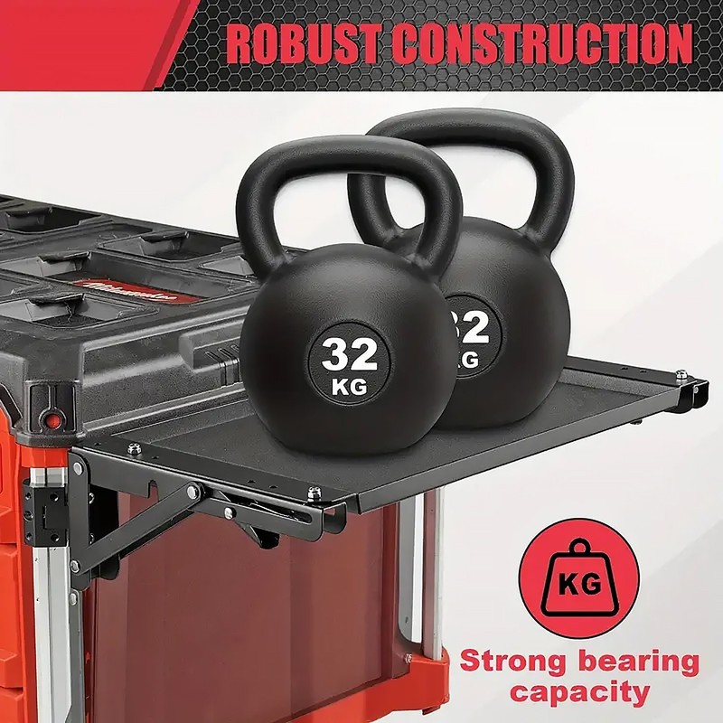For Milwaukee Packout Tool Organizer Table Heavy-Duty Metal Foldable Magnetic gallery