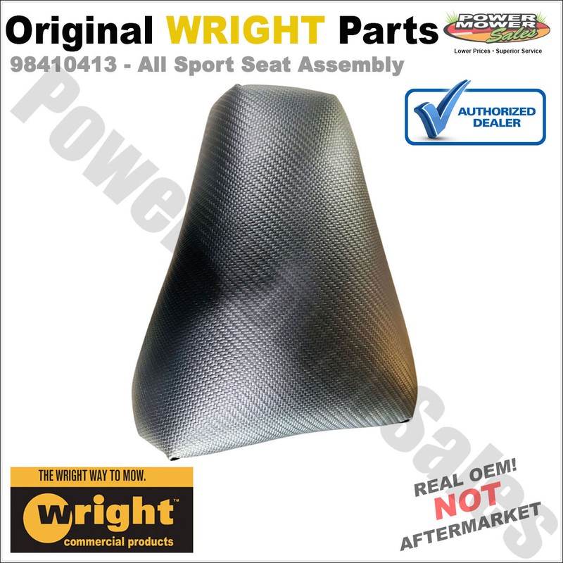 Wright Standard All Sport Seat Assembly for Lawn Mowers / 98410413 gallery