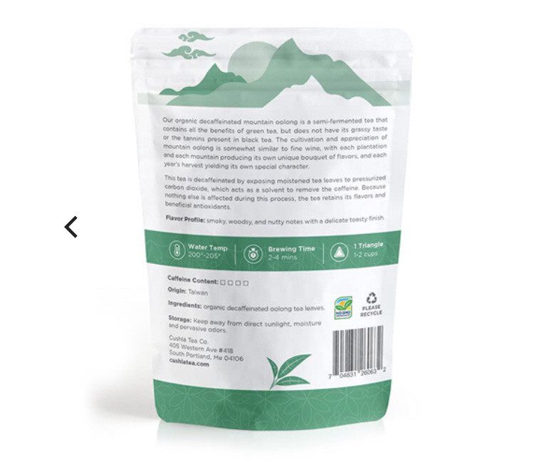 Caffeine Free Oolong Tea Bags. Organic Caffeine-Free Oolong. gallery