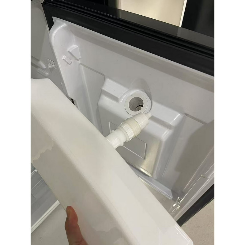 Frigidaire 7.3 Cu Ft Top Freezer Refrigerator with Beverage Dispenser, Platinum gallery