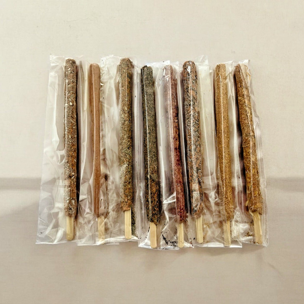 8pcs Handmade Incense Stick Set High-Quality Mixed Variety Scents Aromatherapy