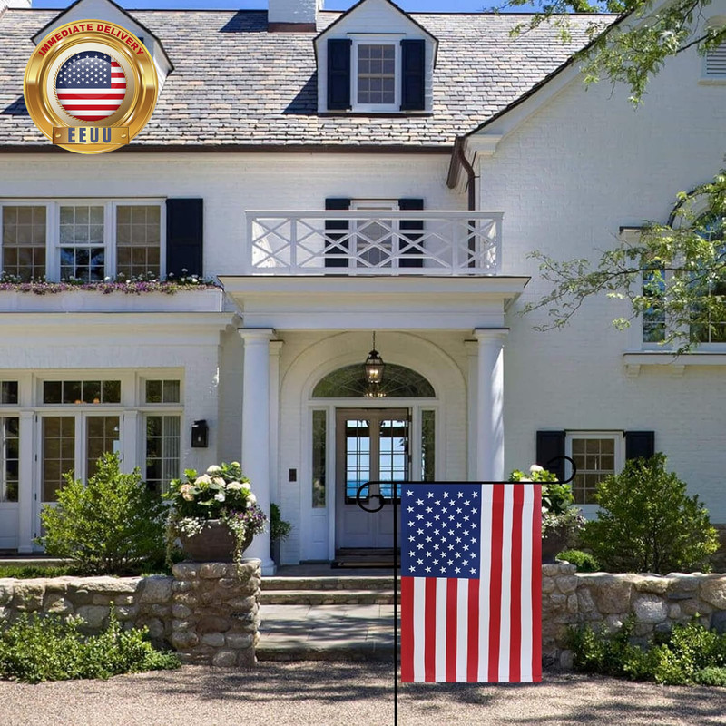 American Garden Flags 12 X 18 Double Sided USA Flag Small Yard American Flags fo gallery