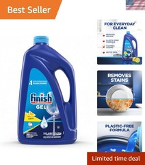 Gel Liquid Dishwasher Detergent, Advanced Deep Cleaning Power Dish Soap, Figh…