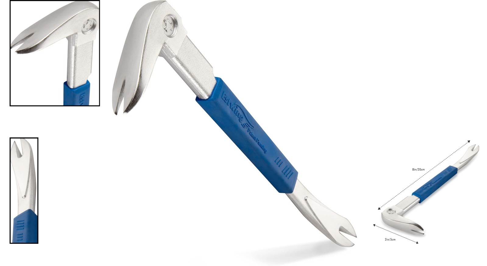 Professional 9 Inch Nail Puller with High Leverage Design and Sturdy Handle gallery