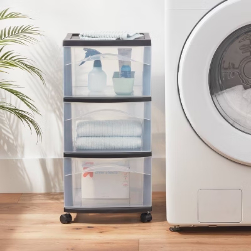 3 Drawer Medium Cart - Multi-purpose storage for lightweight items in any room gallery