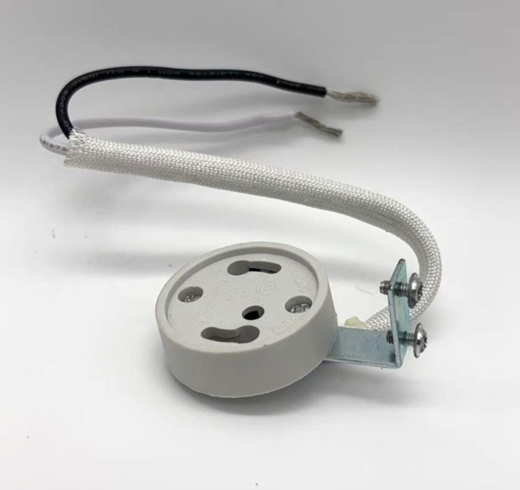 2 Pack Replacement GU24 Base Socket With Bracket 9 Inch Wire gallery