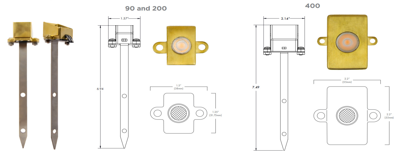 Brilliance MINI-BEAM-3000-200 LED Light Fixture 3W 3000K 30° Dimmable gallery