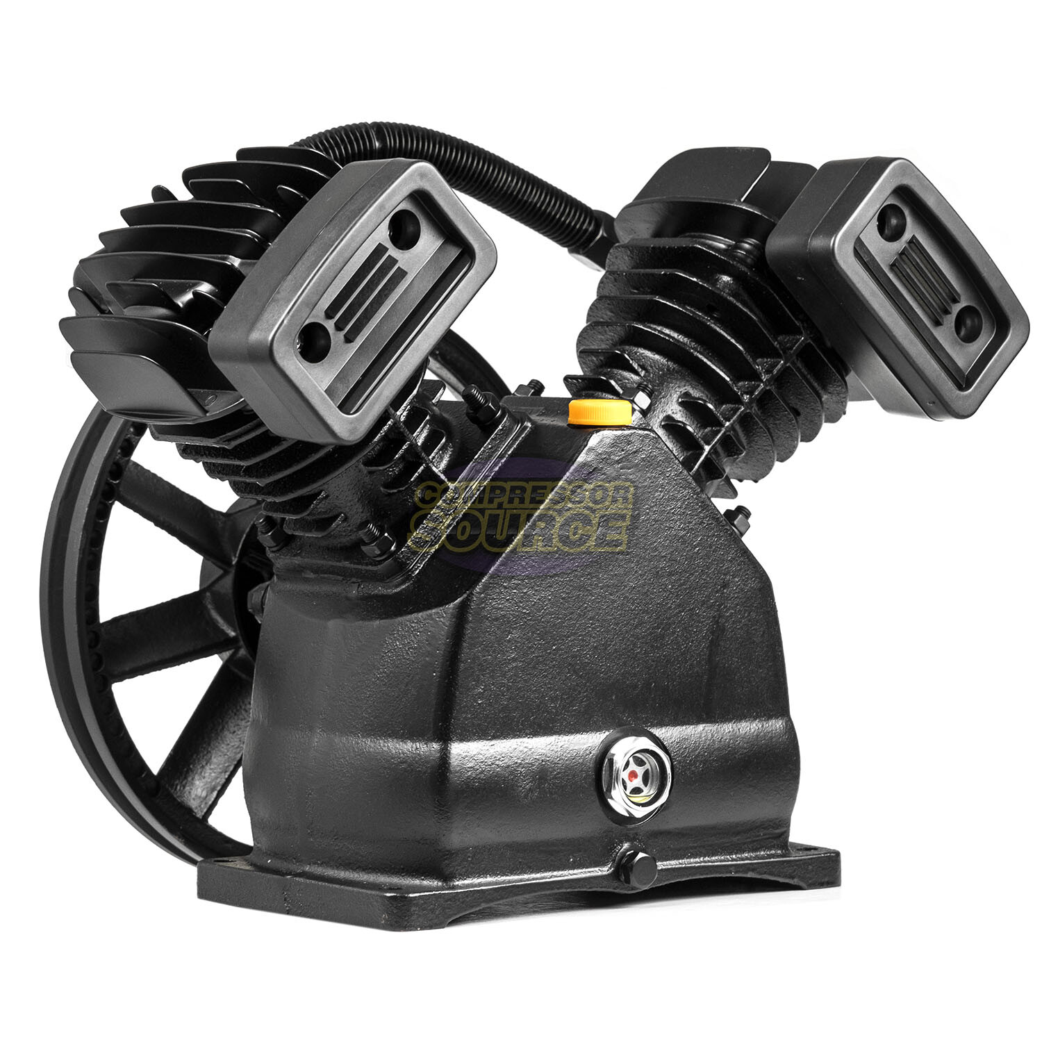 3 HP Replacement Air Compressor Pump Single Stage 2 Cylinder 12.7 CFM V Style gallery