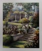 US Art - Irises In The Garden - Chun - 28x34 Print & Poster (28x34V) 6E3 gallery