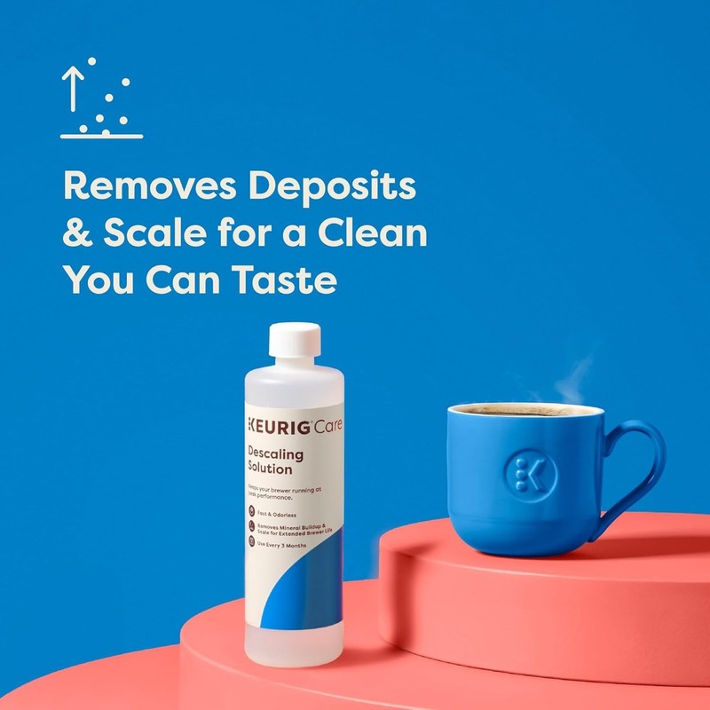 14oz Odorless Descaling Solution for K-Cup Coffee Makers - Effortless Cleaning gallery