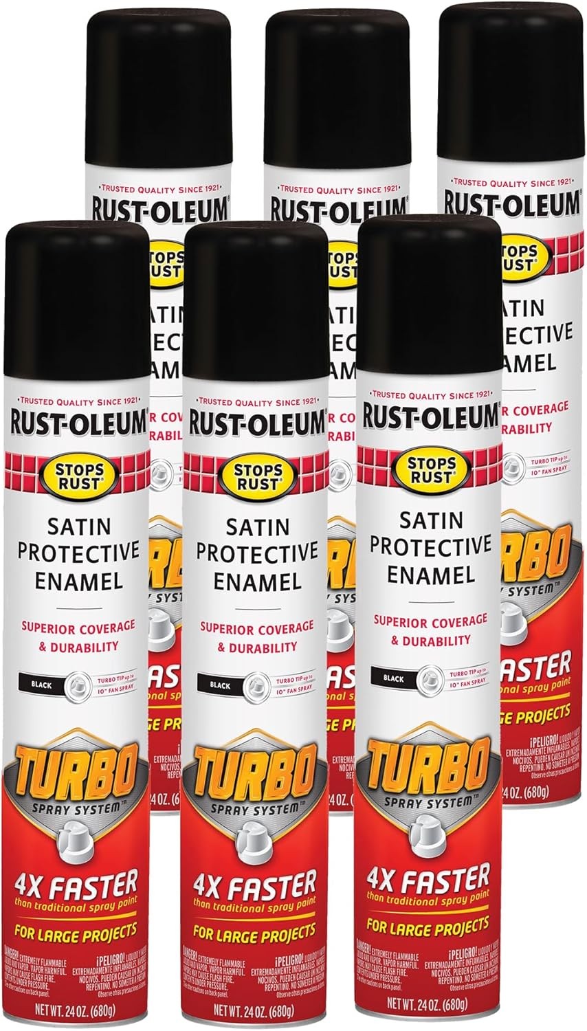 Rust-Oleum 393378 Stops Rust Turbo Spray Paint, 24 Oz gallery