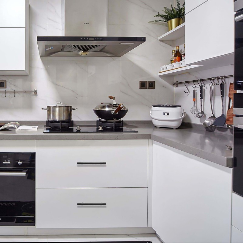 LOT Kitchen Cabinet Handles Pulls Matte Black Stainless Steel Drawer T Bar Pulls gallery