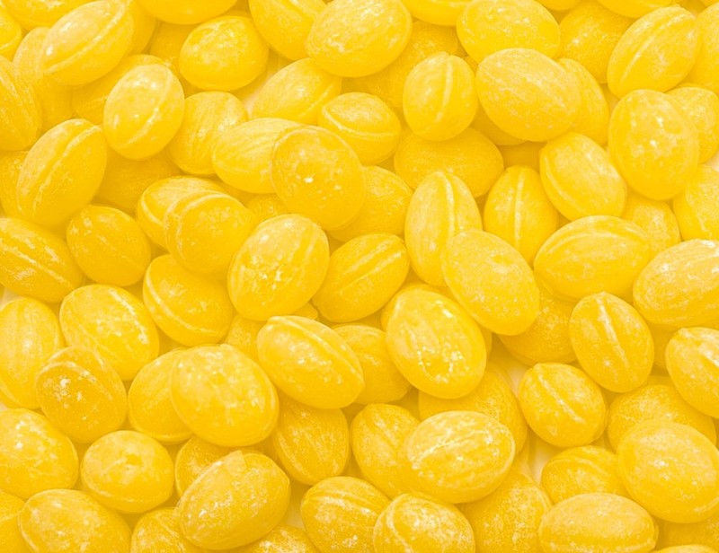 Sanded Lemon Drops Hard Candy 2 lb - Bulk Old Fashioned Treat, Fat-Free, Natural gallery