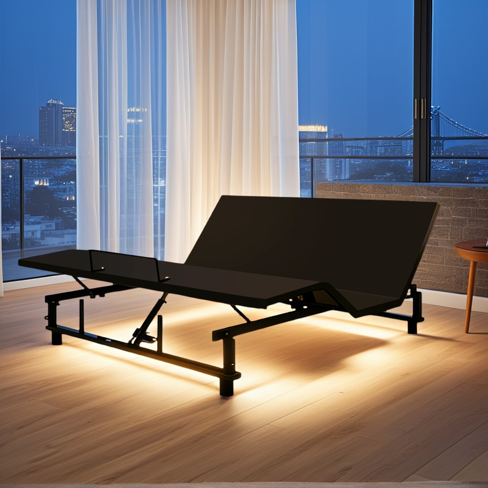 Adjustable Queen Base with Zero Gravity, Wireless Remote, USB Ports & Lights gallery