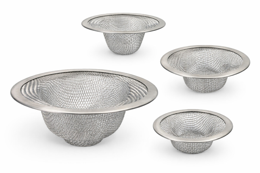 4 Pcs Stainless Steel Mesh Drain Strainer Shower Tub Kitchen Bathroom Sink gallery