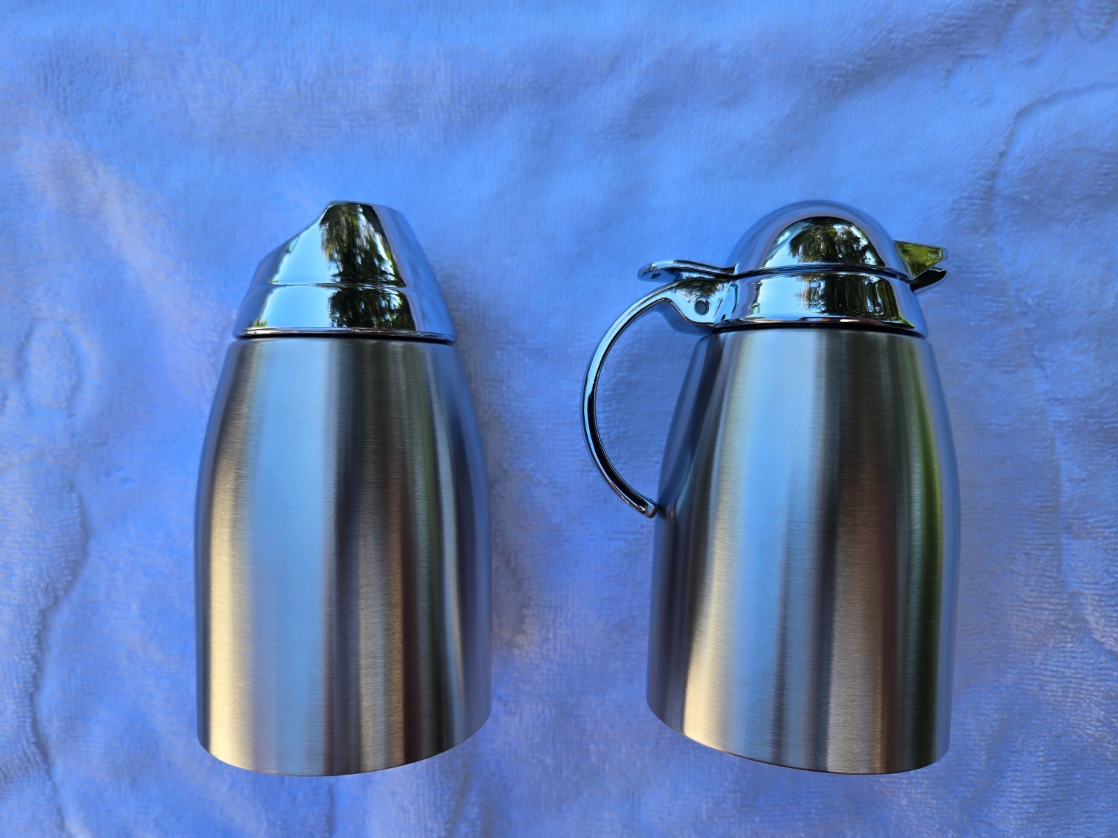 Service Ideas SSC85 Sugar and Creamer Set 8oz 18/8 Stainless Steel New In Box gallery