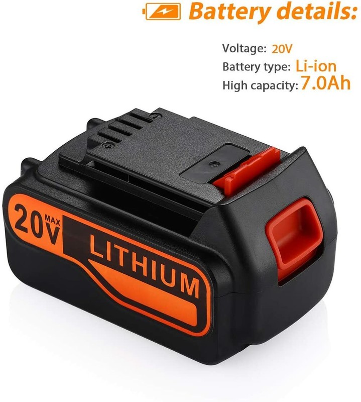 Replacement For Black Decker 20V MAX Li-ion 20 Volt Battery LBXR20 LB20 LBX20 gallery