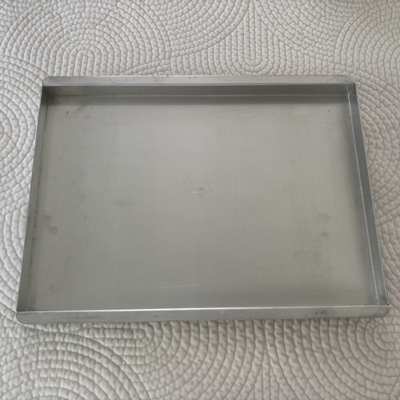 VTG MAGIC LINE rectangle sheet cake pan 11x16x1 Aluminum Made in USA gallery