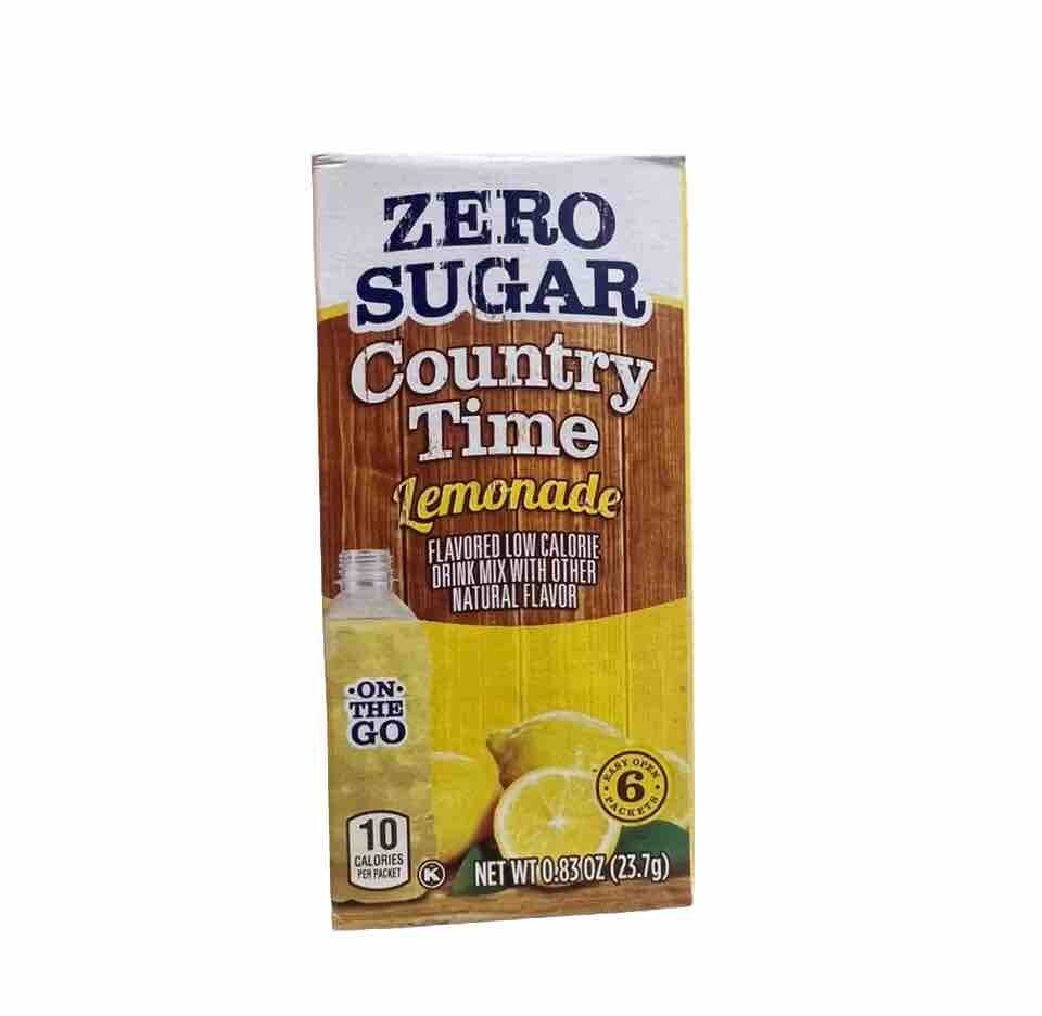 12 BOXES Country Time Lemonade On the Go Sugar Free (6 Packets each Box ) gallery