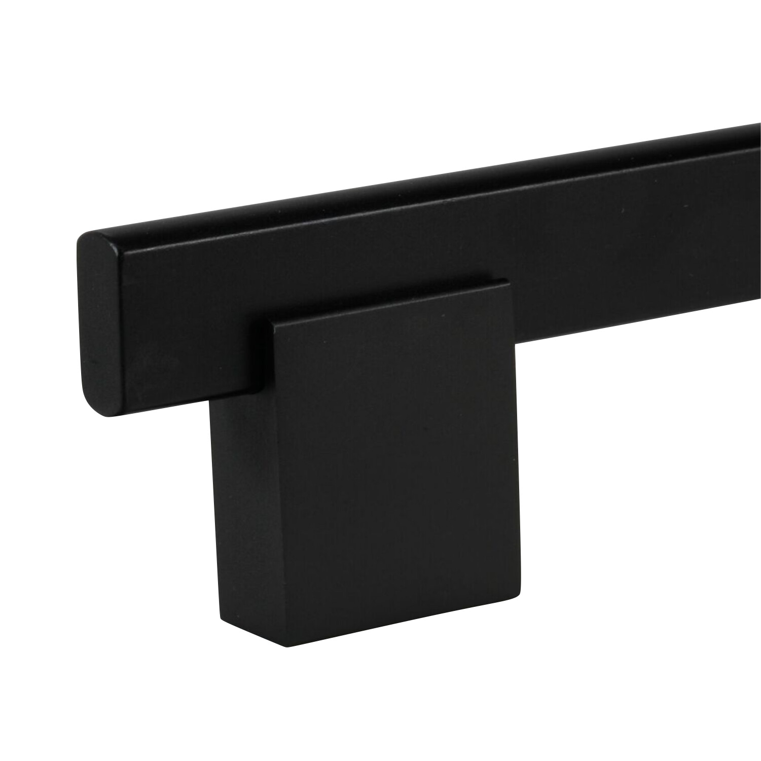 6-5/16" Center Matte Black Kitchen Cabinet Drawer Handle Pull 7-9/16" Length gallery