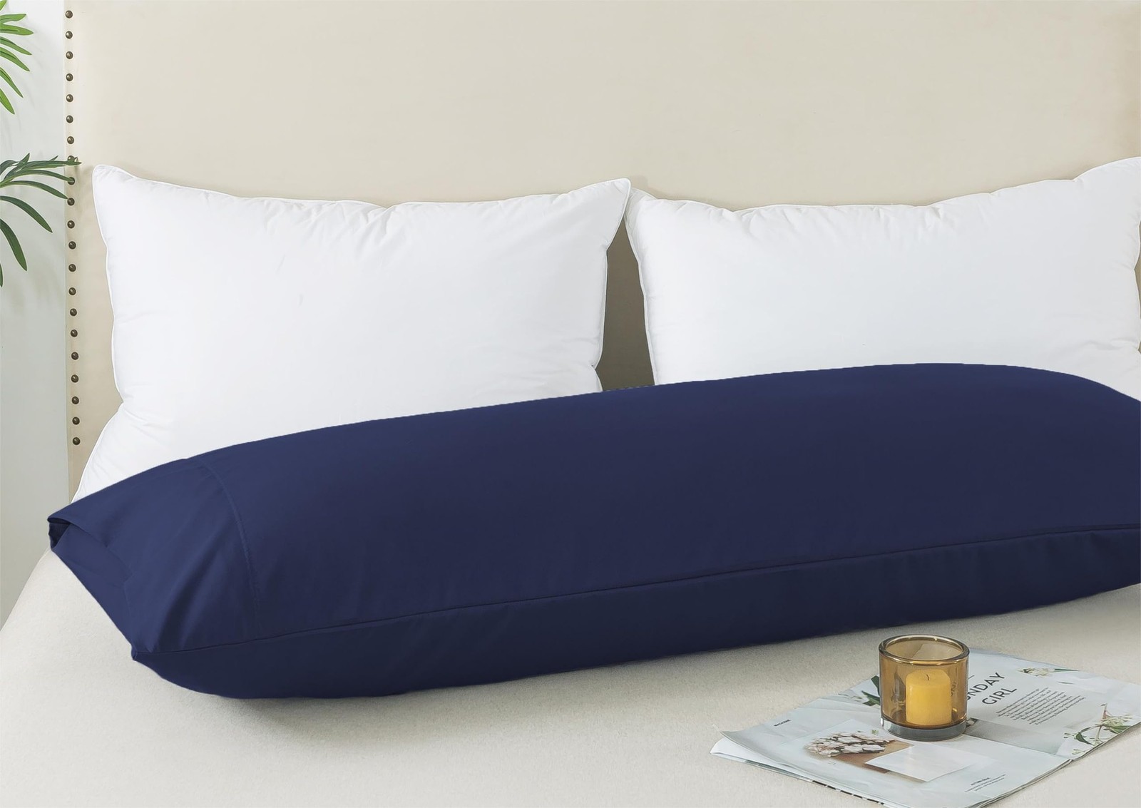 Body Pillow Cover Ultra Soft Microfiber Envelope Closure 20x54 Inch gallery