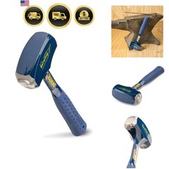 Drilling/Crack Hammer – 3-Pound Made Sledge Hammer with Forged Steel Constru…