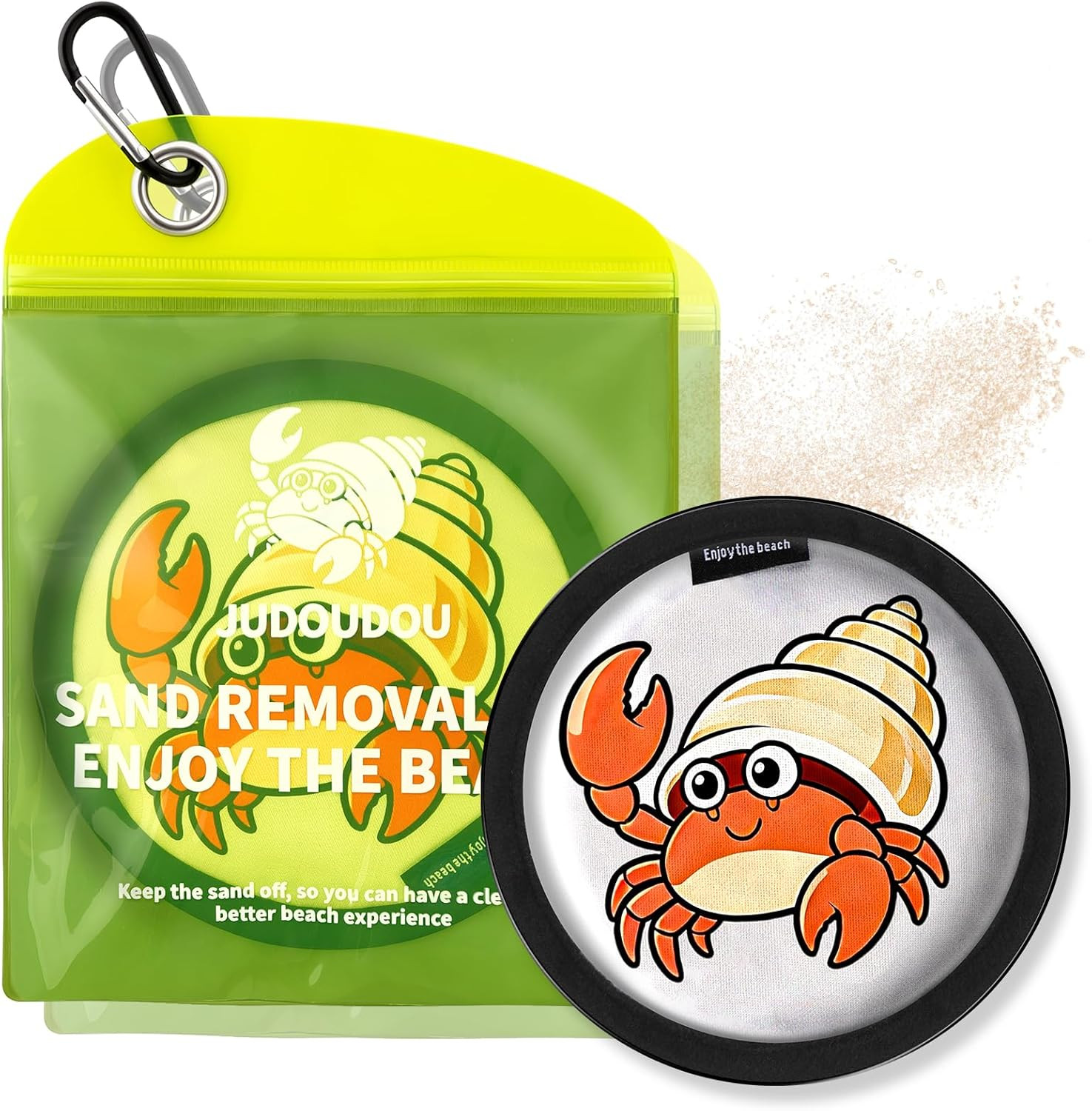 Beach Sand Remover, Beach Essentials Sand Remover Bag - Gentle Skin-Friendly For gallery