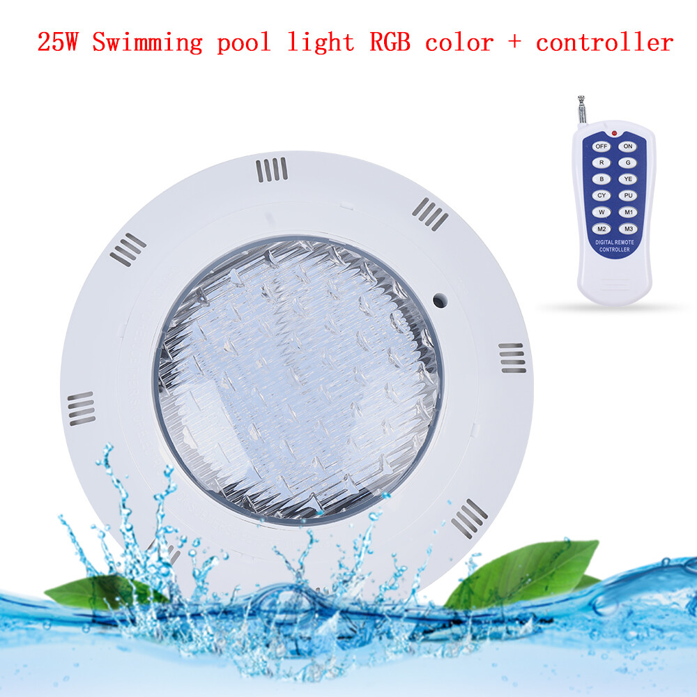 12V LED Pool Light Swimming Underwater Lamp RGB Spa Lights Waterproof Remote gallery