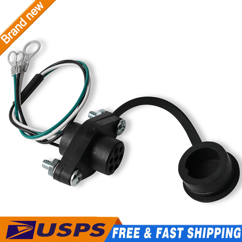 3-Pin Winch Remote Control Female Socket Wiring Connector Harness Replaces 16926 gallery