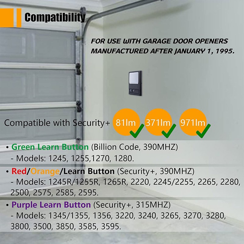 Garage Wall Pad Multi-Function Control Panel for LiftMaster Master 78LM 41C494 gallery