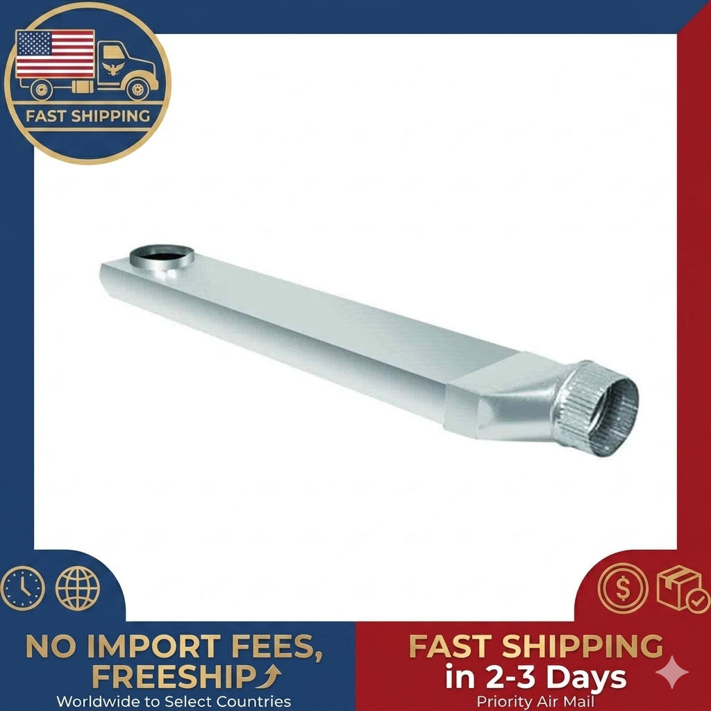 28in.To 45 in.Adjustable Space Saver Aluminum Dryer Vent Duct w/ Straight Outlet gallery
