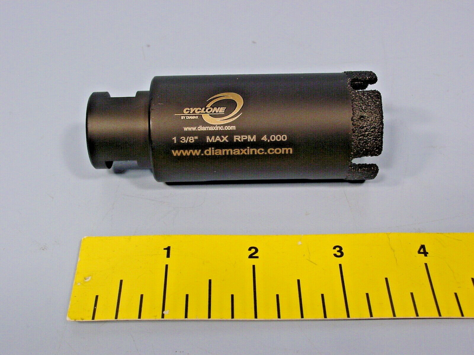 Diamaxinc CDBM-138 CDBM138 Cyclone CORE DRILL BIT 1-3/8 in 4,000 RPM WET / DRY gallery